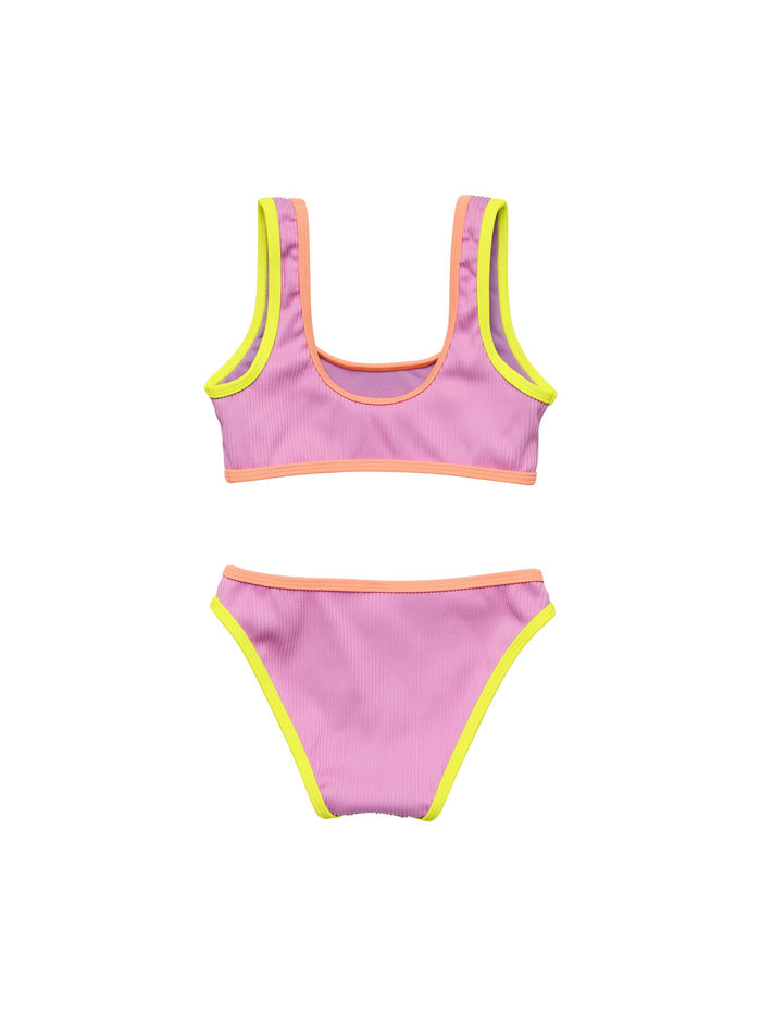 VACAY POP RECYCLED CROP BIKINI