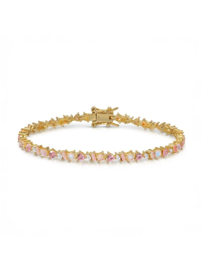 Vienna Mini Bracelet - Pink Opal