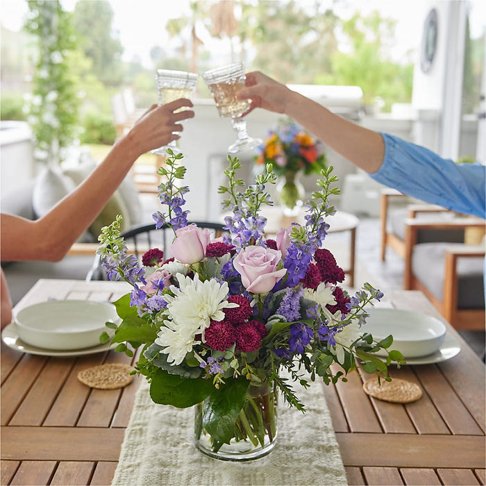 Violet Frost Bouquet – BUEHLER'S FLORAL, Wooster OH