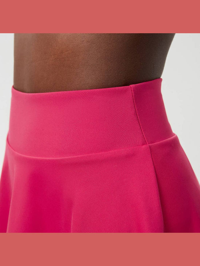 Wavy A-Line Tennis Skirt