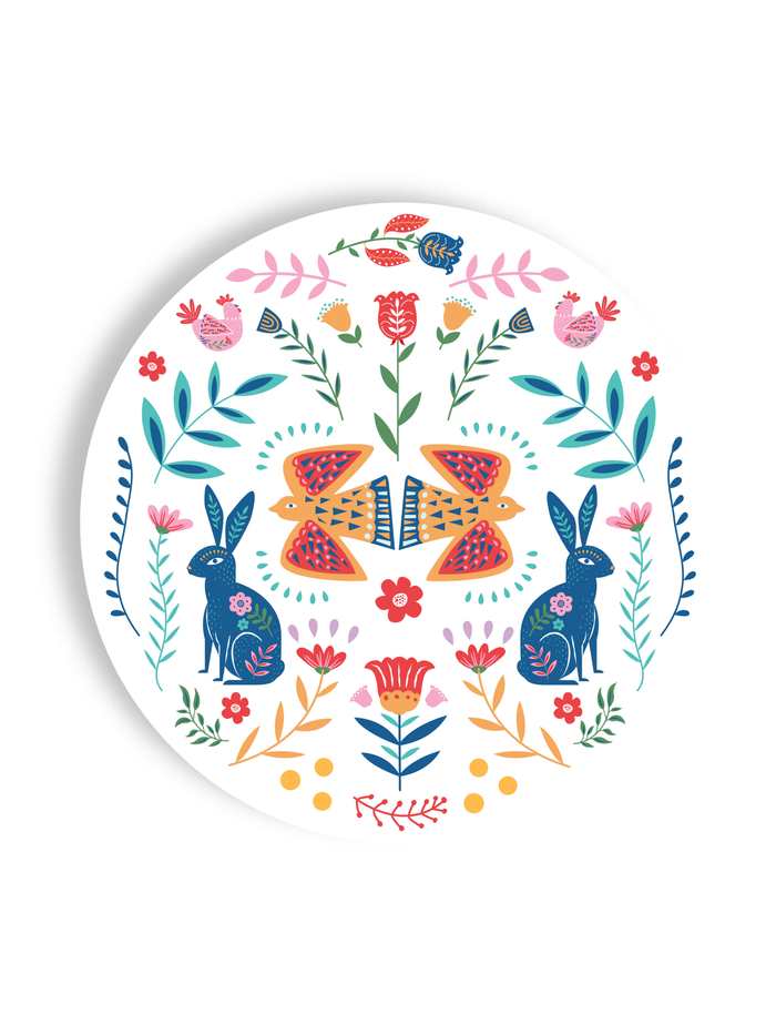 Whimsical Woodland 24ct Salad Plate Separates (3 ply)