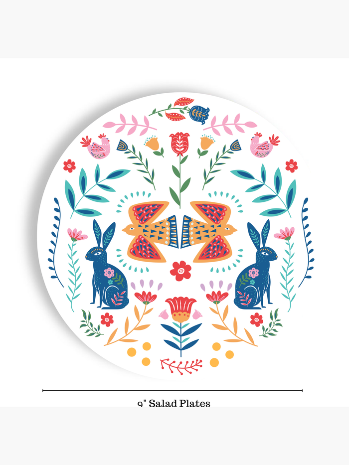 Whimsical Woodland 24ct Salad Plate Separates (3 ply)