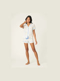 Whimsy Parisian Picnic Short PJ Set