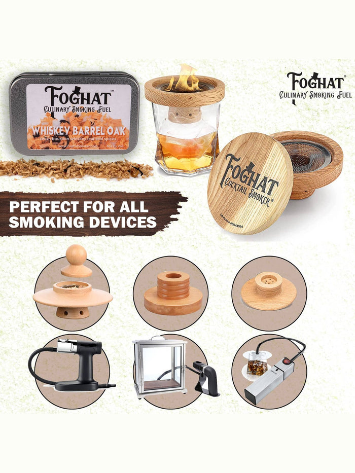 Whiskey Barrel Oak - Foghat Culinary Smoking Fuel
