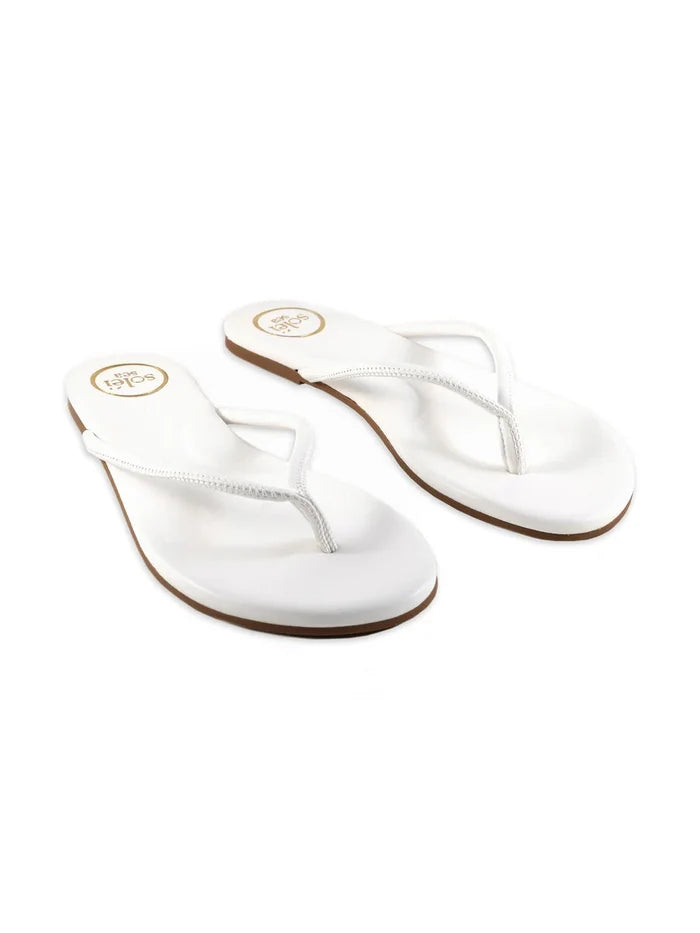 White Vivie Sandal