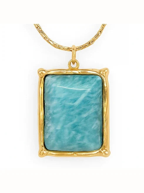 Winnie Amazonite Pendant