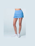 Women's Ruffle Skirt - PERIWINKLE