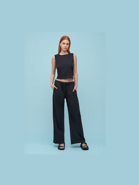 Women's Woven Pant - Black