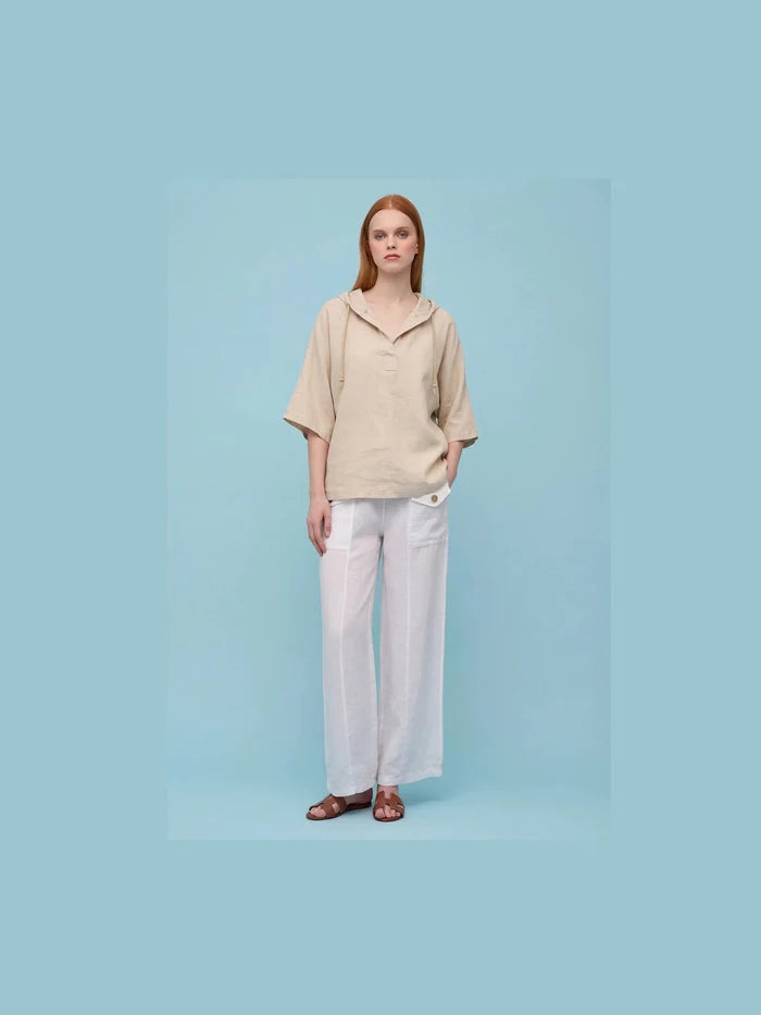 Women's Woven Top - Sand
