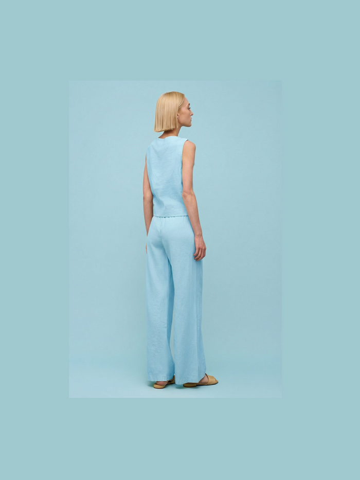 Woven Pants - Light Blue
