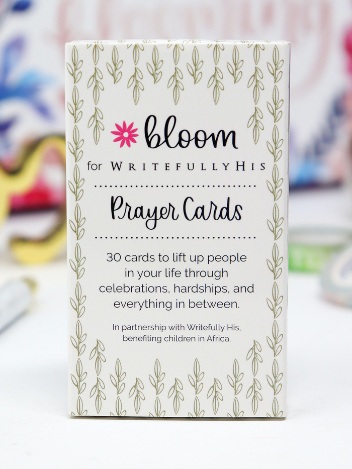 Writefully His Prayer Card Set