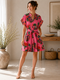 Yana Dress - Pink Island